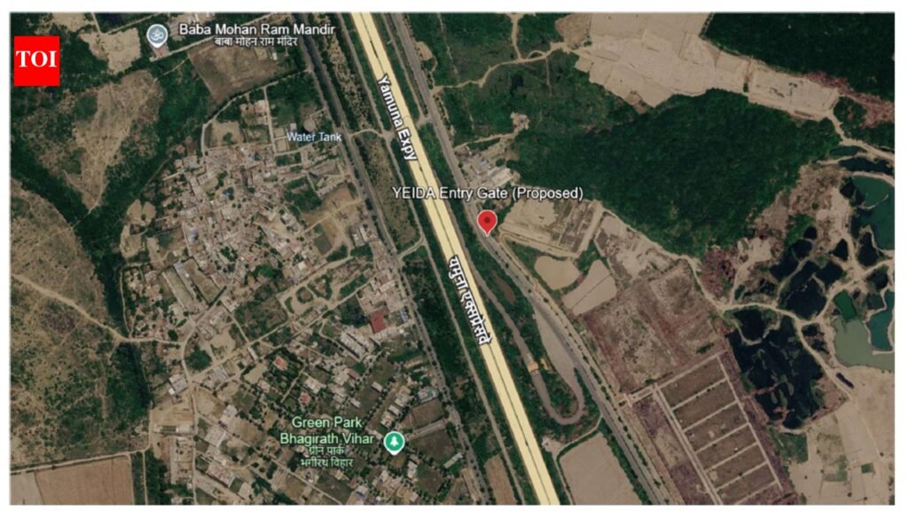 YEIDA plans Rs 4.5 crore entry gate near Yamuna expressway | Noida News
