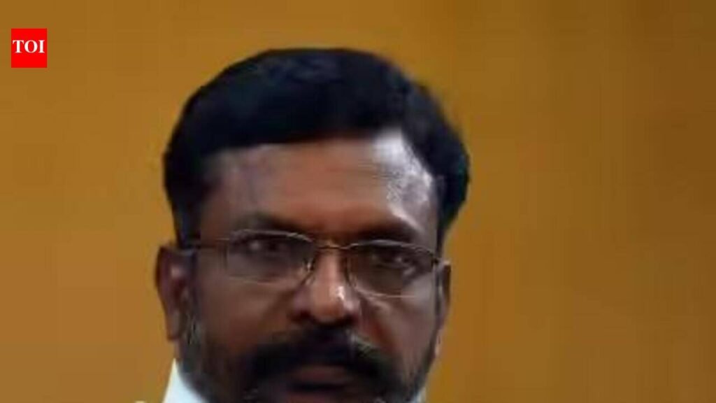 Chaos at college event as VCK cadres breach security to meet Thirumavalavan | Chennai News