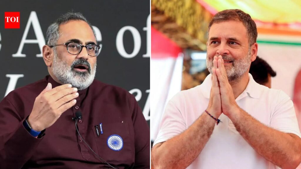 BJP slams Congress, accuses Rahul of hypocrisy, lying | India News