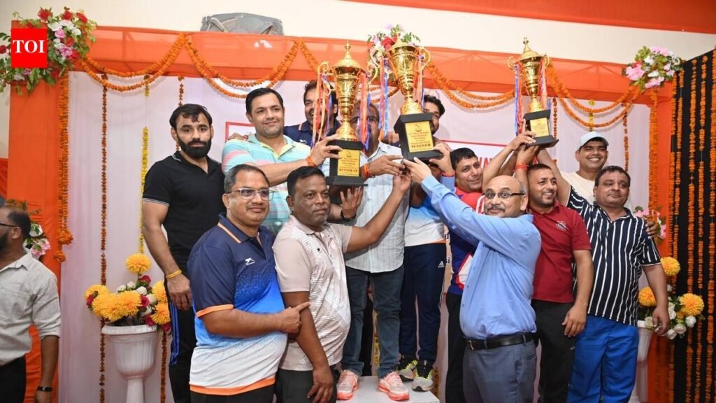 Western Rly crowned overall champ of wrestling meet | Varanasi News