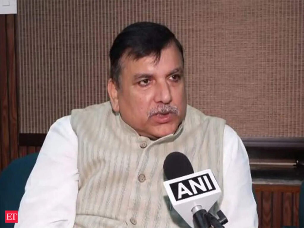 We will raise our voice”: AAP’s Sanjay Singh calls police deployment outside residence “peak dictatorship