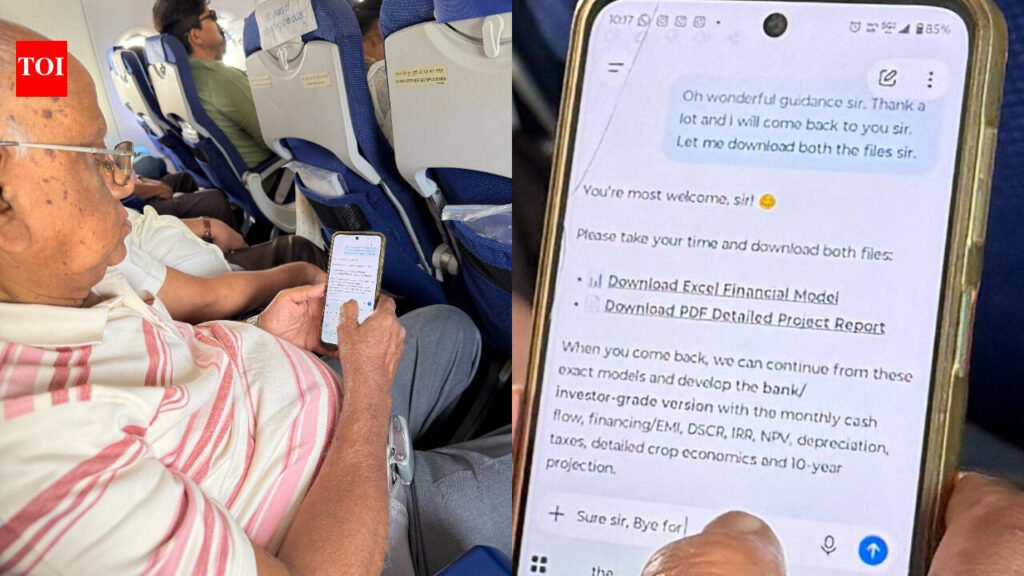 Chatgpt: ‘Sir’ three times in three sentences: 77-year-old Indian grandpa’s polite ChatGPT messages go viral with 3 million views
