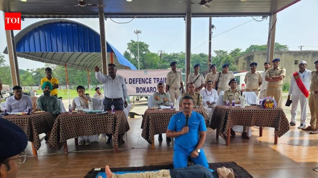 Bokaro police get ‘golden hour’ training to save accident victims | Ranchi News