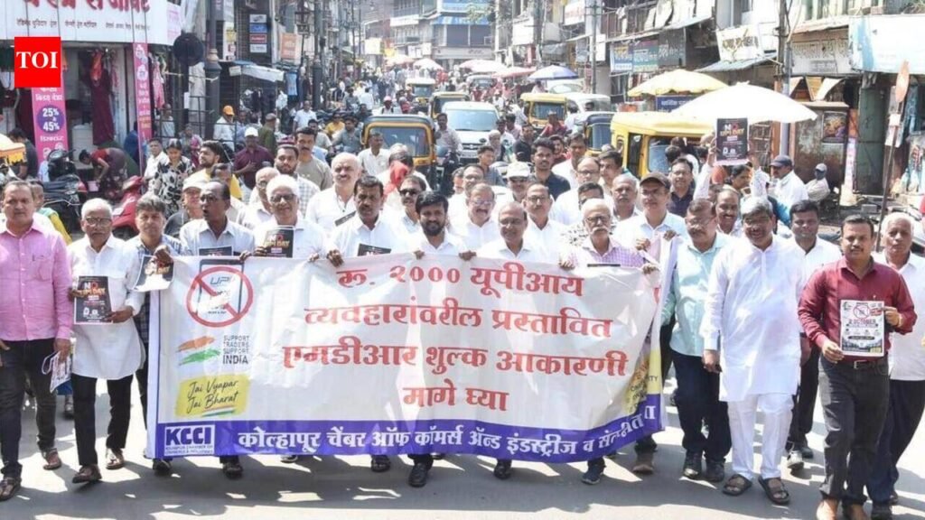 City traders, businesses observe ‘No UPI Day’, reject proposed MDR charges | Jaipur News