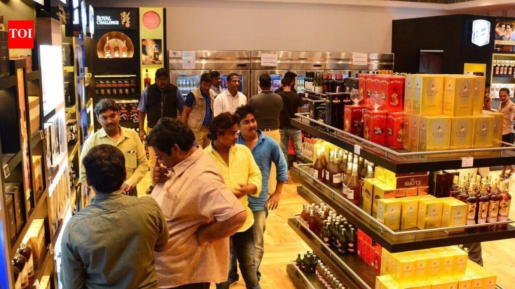 Despite 600 outlets, Hyd ranks 31st in alcohol consumption among men | Hyderabad News