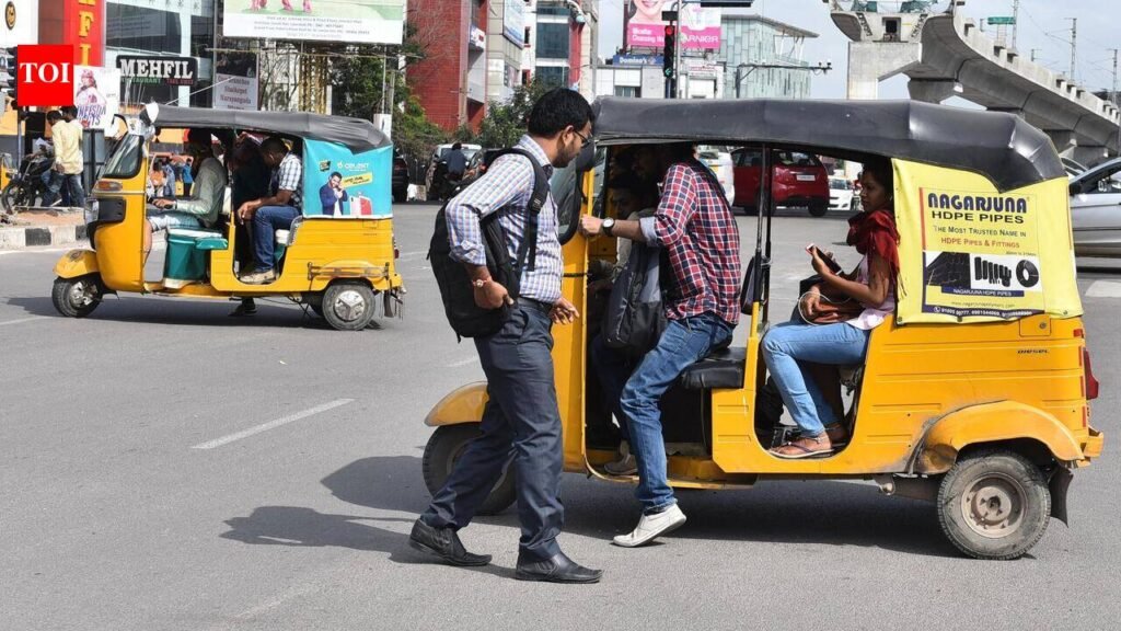 Auto fares up in state after 14 yrs, first 1.6 km to cost ₹30, ₹14 for extra km | Hyderabad News