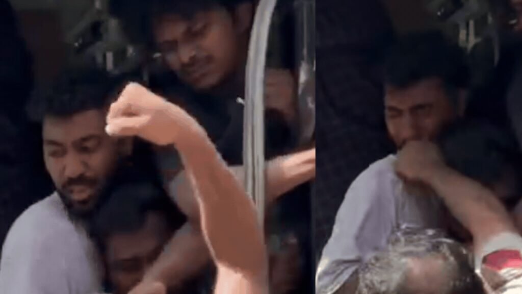 Watch: ‘Delhi Policeman punched detained GenZ protester’, AAP shares video | Delhi News