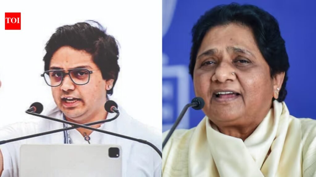 Akash Anand apologises to Mayawati, says willing to serve BSP under her ‘sole leadership’ | Lucknow News