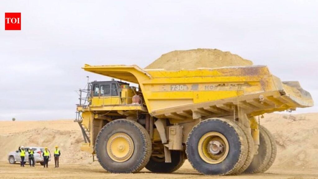 A Moroccan mine built a heavy-truck road from phosphate waste rock; field tests cut dust emissions by 91% | World News