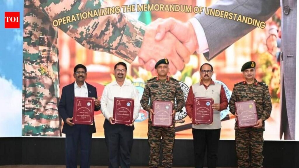 From classrooms to frontiers: Varsities forge ties with Army | Guwahati News