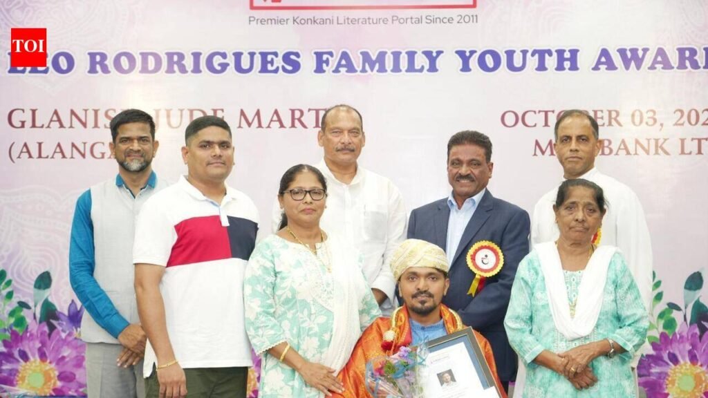 Glanish Martis receives Kittall Youth Award 2026 | Mangaluru News