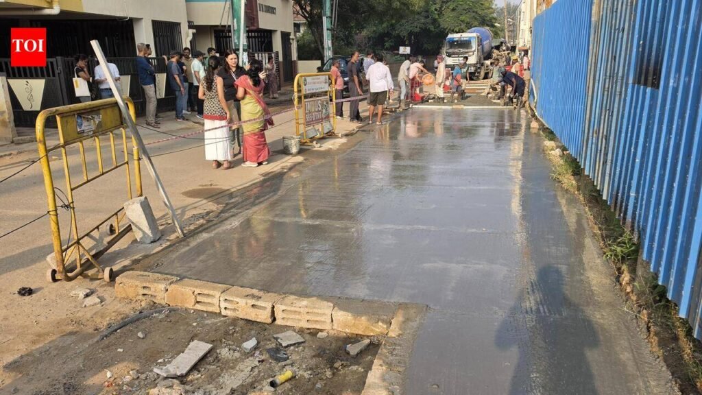 Citizens get private land for road widening, Nallurhalli traffic to ease in Bengaluru | Bengaluru News