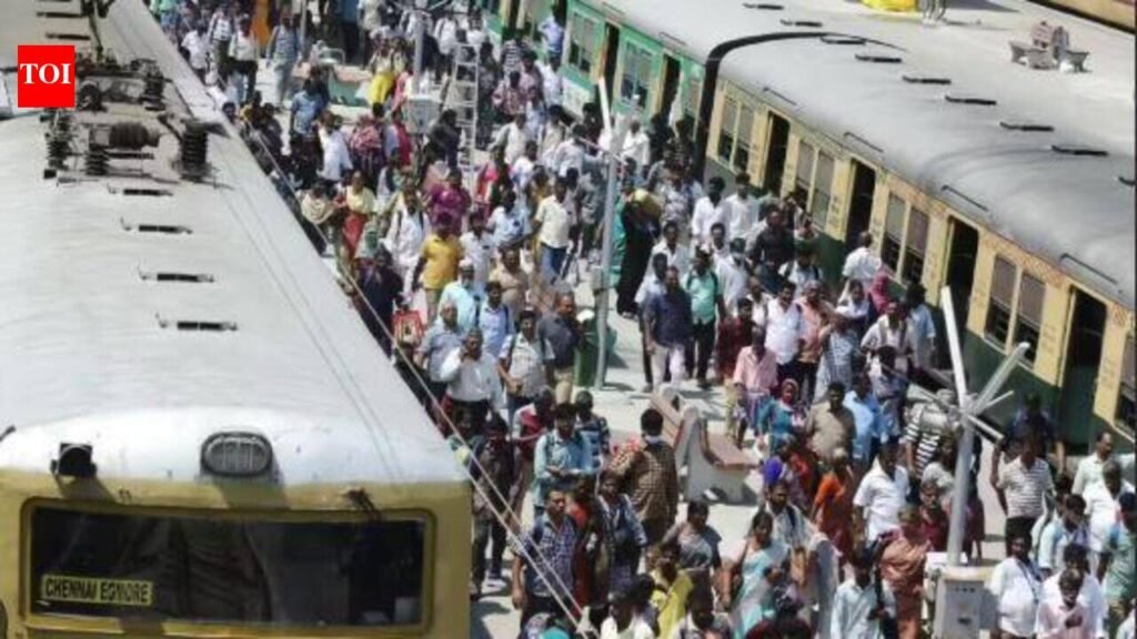 Delays persist on Chennai–Arakkonam suburban route after yard upgrade | Chennai News