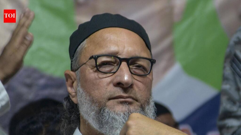 Muslims not anyone’s property, BJP-SP playing fixed match: Owaisi | Lucknow News