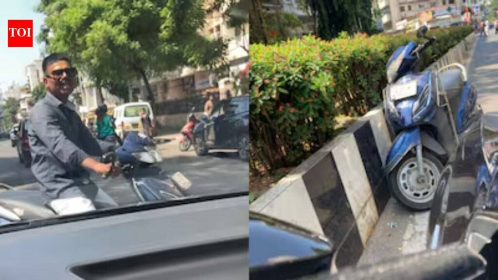 Mumbai woman says wrong-side scooter rider blocked her car, abused her; cops respond | Mumbai News