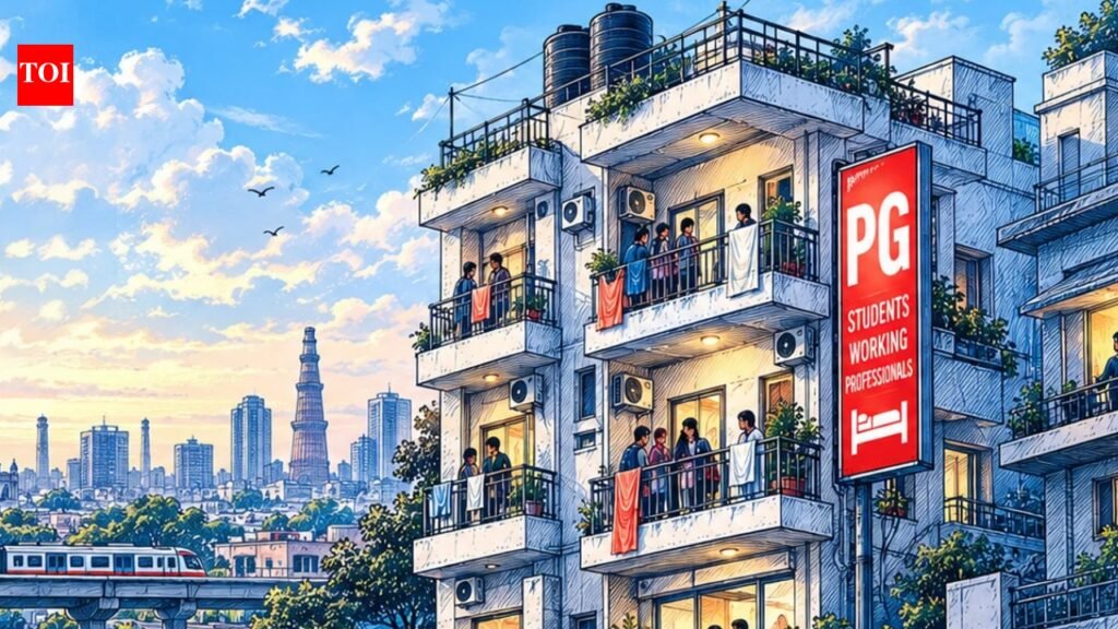 Inside Delhi-NCR’s PG boom: When homes turn into hostels | Delhi News