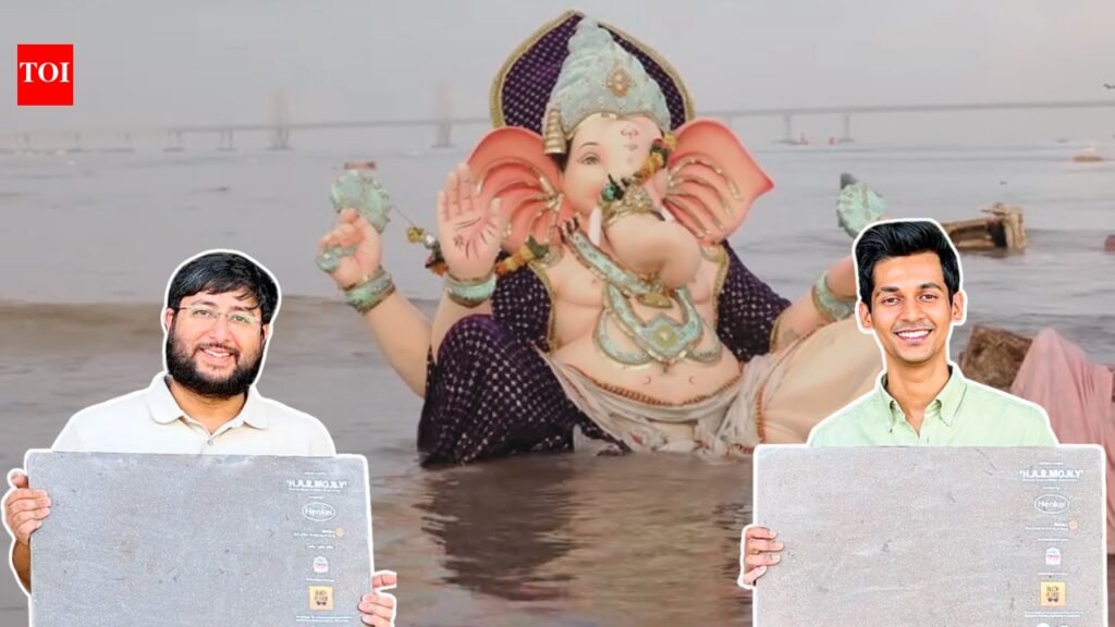From 3,000 kg of Ganesha idol waste to 760 study tables: Inside ‘Visarjan Se Vidya Tak’ initiative turning PoP waste into classroom furniture for children in Maharashtra