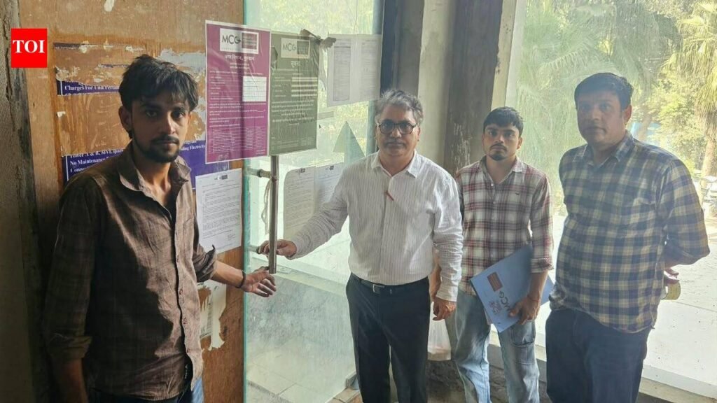 4 commercial properties sealed in Gurgaon for tax dues over Rs 1 crore | Gurgaon News