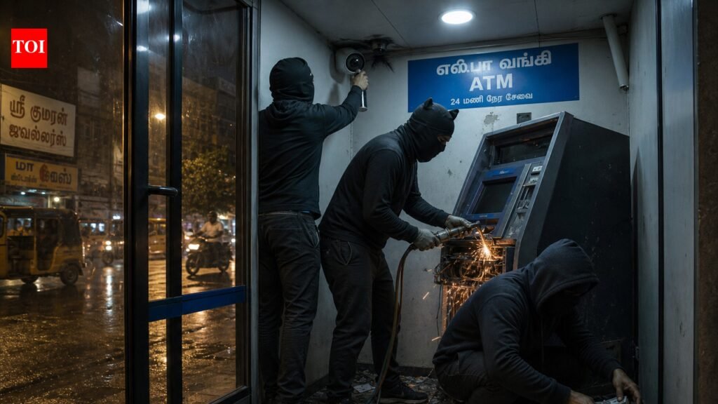 Tamil Nadu police find a dedicated ‘school’ for ATM burglars in Haryana, with rookies trained using real ATMs | Chennai News