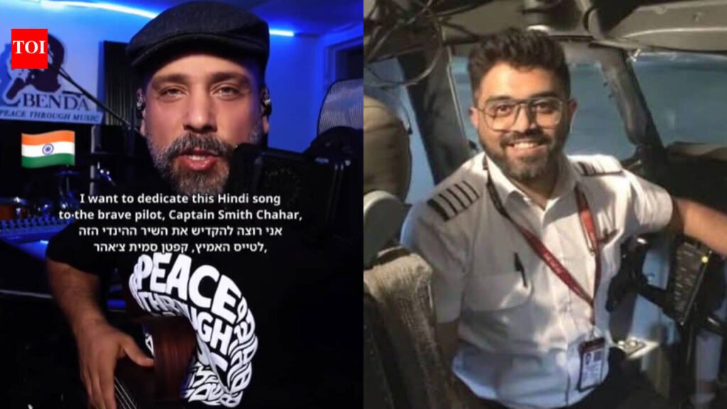 ‘Tujh mein rab dikhta hai yaara mein kya karu, sajdhe sar jukhta hai yaara mein kya karu’: Israeli-American singer learns Shah Rukh Khan song to honour ‘brave’ Captain Smit Machchhar