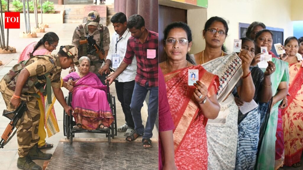 Assembly, Lok Sabha bypolls end peacefully: West Bengal, Tamil Nadu, Puducherry see high turnout; Assam records 76% | Delhi News