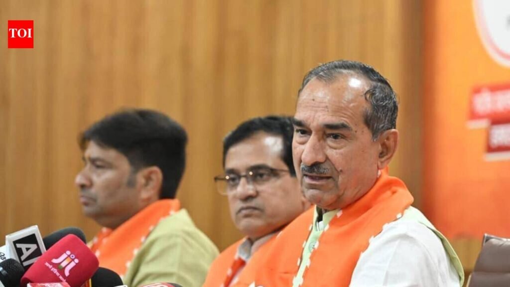 Raj BJP chief slams Sonia over voter status | Jaipur News