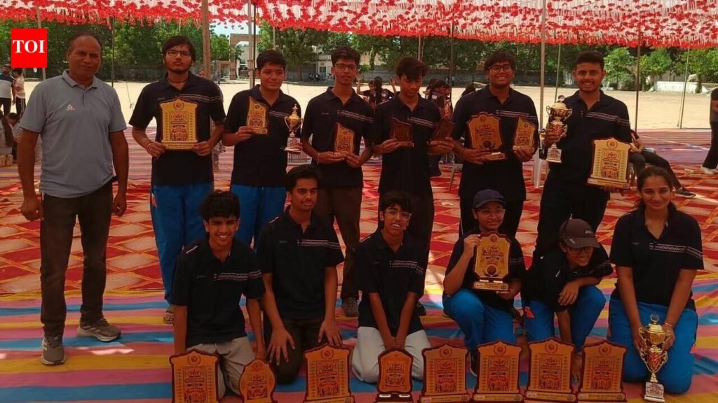 Golden triumph for Jaipur boys and girls in Under-17 and Under-19 Rajasthan State SGFI chess tournament | Jaipur News