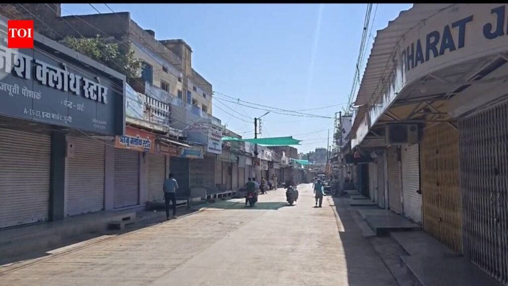 Protests over poor hosp services trigger Bundi Bandh | Jaipur News
