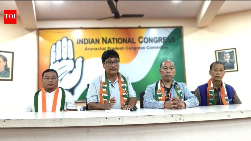 Cong urges govt to choose talks over force in Siang project row | Guwahati News