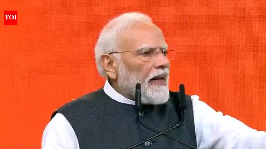 ‘Those who opposed me taught me power of democracy’: PM Modi on completing 25 years in public service – top quotes | India News