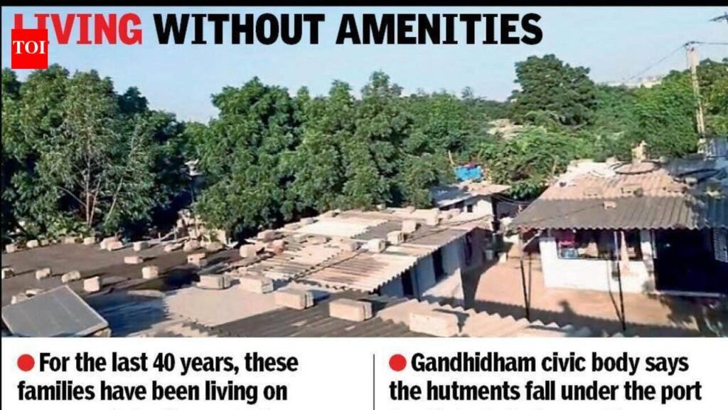 Gujarat: NHRC seeks report on 150 Gandhidham families living without basic facilities | Ahmedabad News