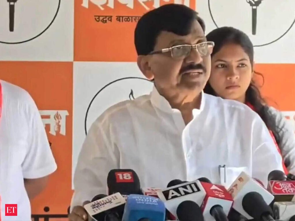 March to EC office: Opposition MPs stopped like ‘terrorists’ at gunpoint, claims Sanjay Raut