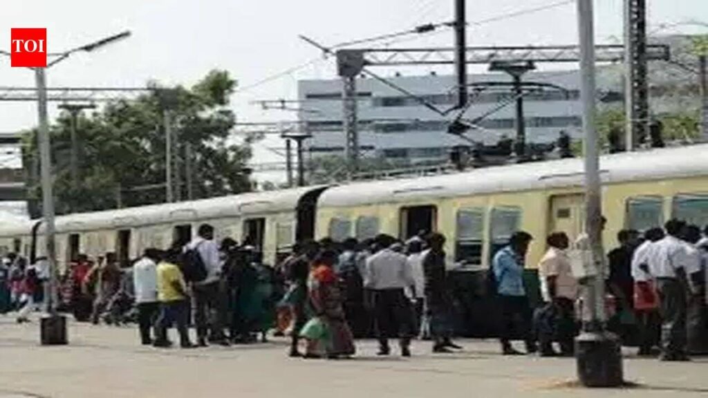 Ten Chennai suburban EMU services to be partially cancelled on Oct 8 | Chennai News