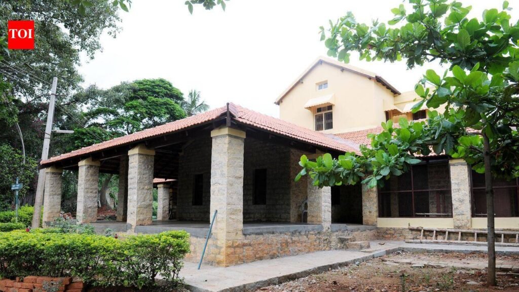 Tourism dept pushes ahead with court-permitted works in Roerich Estate in Bengaluru | Bengaluru News
