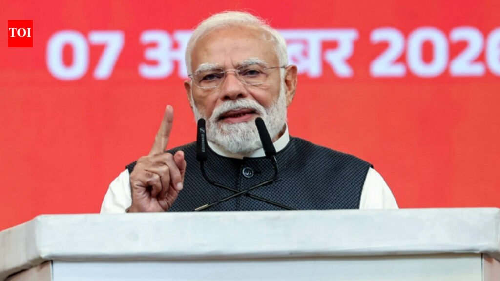 Pm Modi: Oceans connect, not divide nations, PM Modi says, calls for secure maritime order | India News