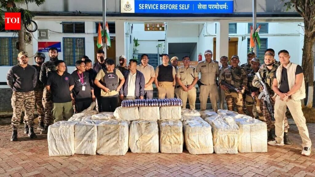 Manipur cops arrest pharmacy proprietor in Ahmedabad in codeine syrup case | Guwahati News