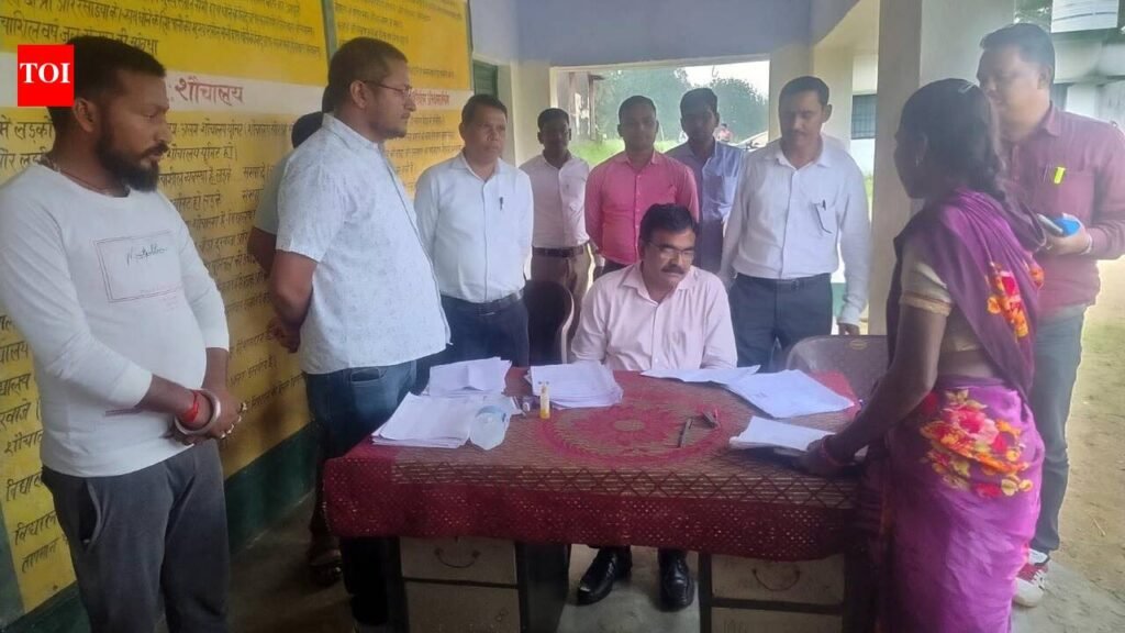 SIR camps in Ranchi see sparse turnout as voters await doorstep assistance | Ranchi News