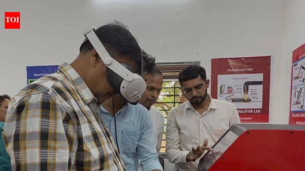 Western Railway introduces immersive simulator for welding training | Ahmedabad News