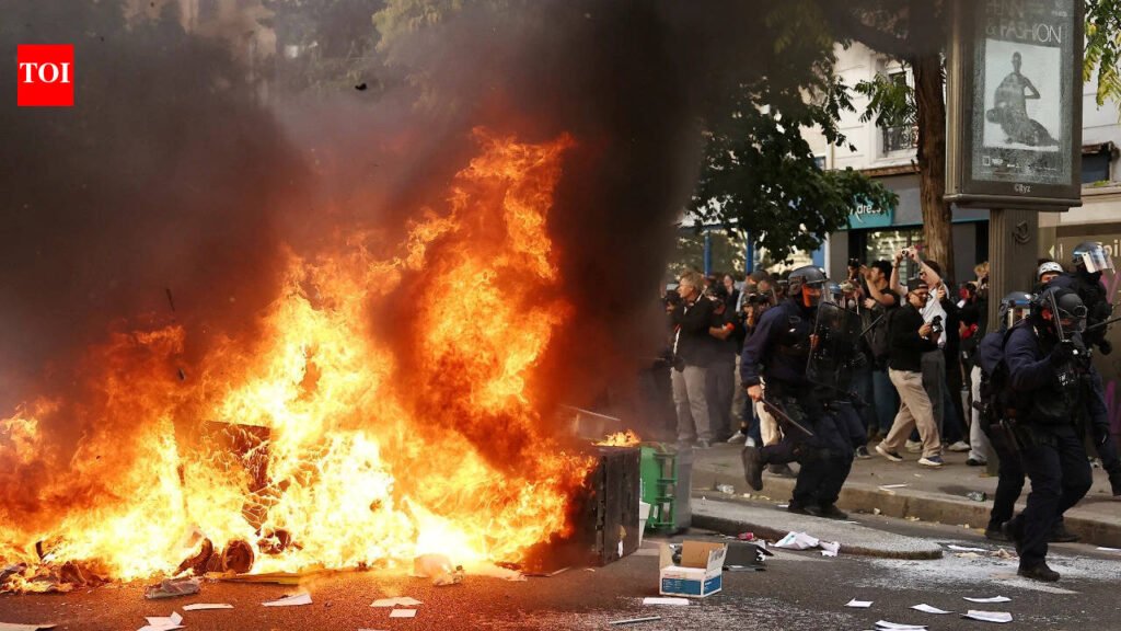 Stun grenades, shattered jaw, severed hand: France’s student protests put police under scrutiny
