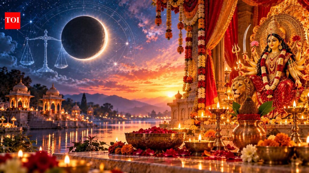 Navratri Begins the Morning After the 10/10 New Moon in Libra: Why the Timing Isn’t a Coincidence