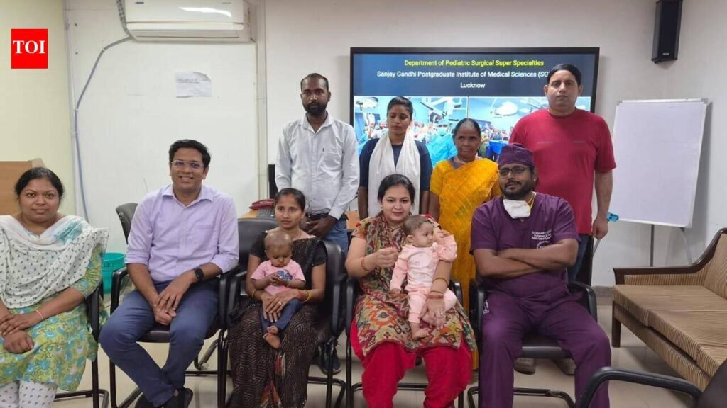 SGPGI performs robotic liver surgery on infants | Lucknow News