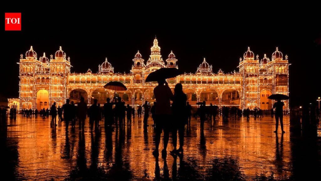 Mysuru Dasara illumination to cost ₹2.5 crore, consume 2.6 lakh units of power | Bengaluru News