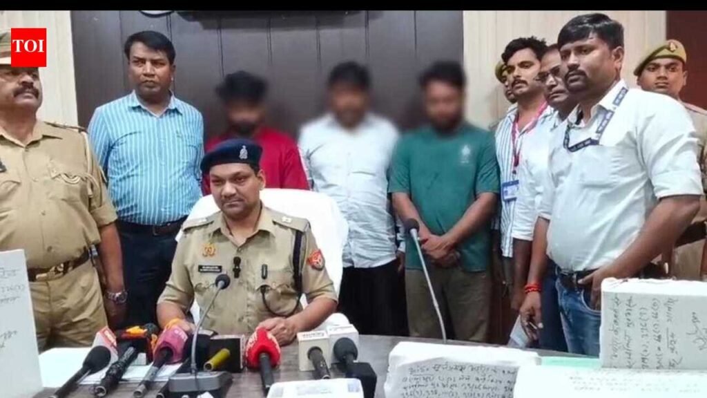 Fake overseas job call centre busted, three arrested | Varanasi News