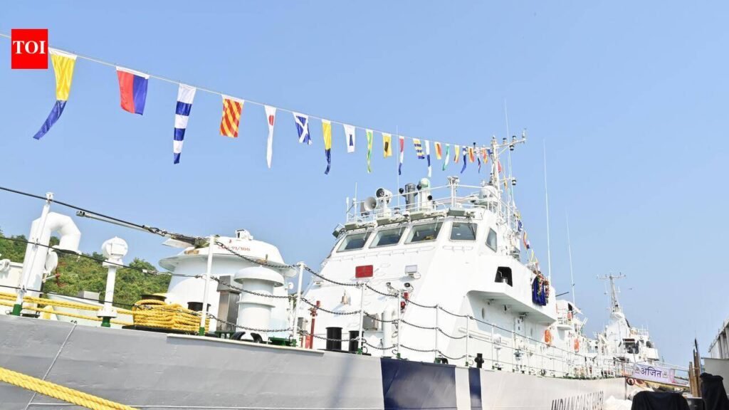 ICGS Ajit commissioned to boost west coast security | Goa News