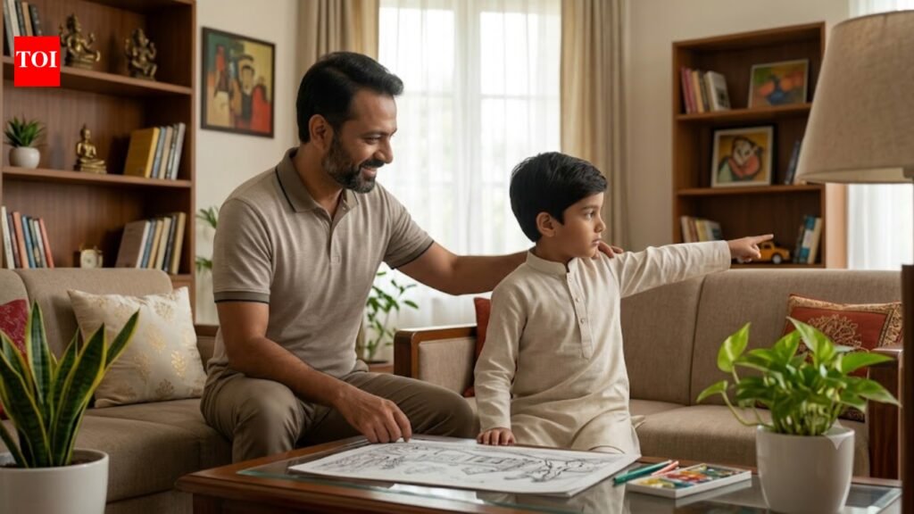 Psychology says children who immediately change the subject after being praised may have complicated feelings about attention