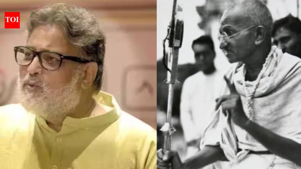 Mahatma Gandhi’s great-grandson, Tushar Gandhi detained in Mumbai ahead of CJP solidarity protest | Mumbai News