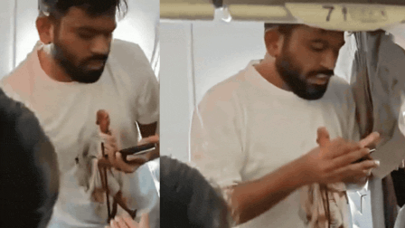 Abhijeet Dipke tells women cops aboard flight before detention: ‘Send male officers forward’ | Delhi News