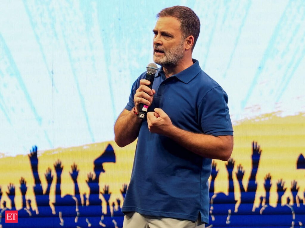 Modi fighting for his survival, game is over, says Rahul Gandhi