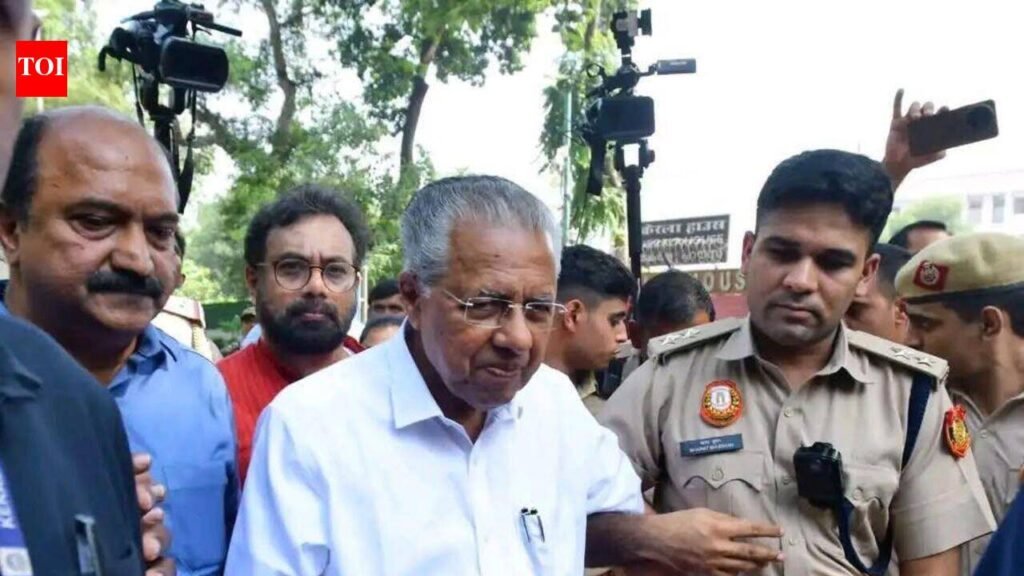 Chief minister V D Satheesan intervenes as Delhi Police keep Pinarayi in custody for over 3 hours | Thiruvananthapuram News