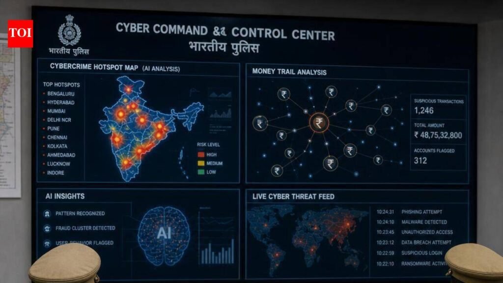 Cops use AI to map cybercrime hotspots, track money trails | Jaipur News
